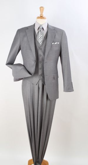 Royal Diamond Men's Outlet 3 Piece Executive Suit - Classic Business