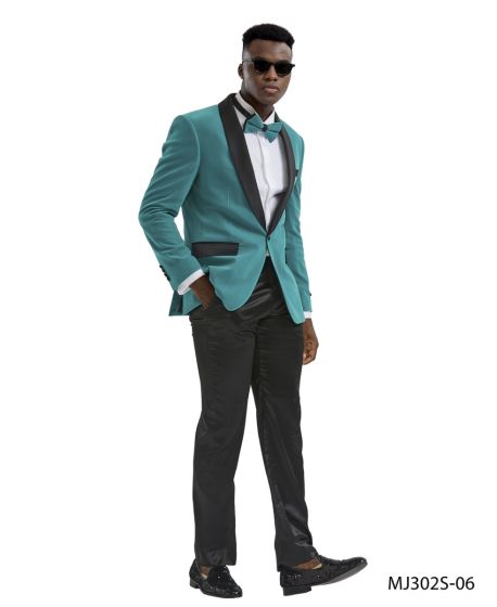 Tazio Men's Outlet Classic Fashion Sport Coat - Light Velvet
