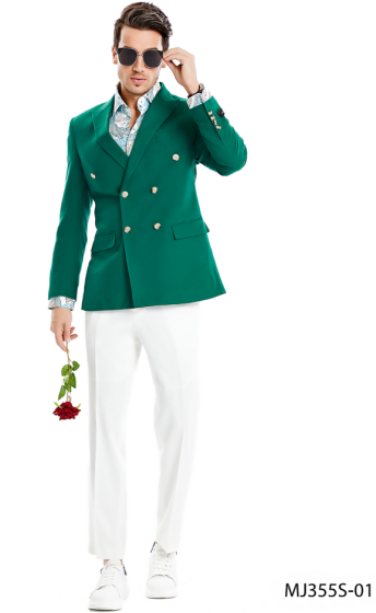 CCO Men's Outlet Slim Fit Fashion Sport Coat - Vibrant Colors