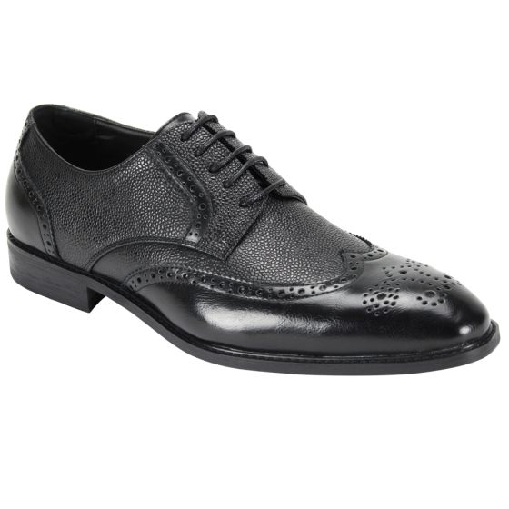 Antonio Cerrelli Men's Fashion Dress Shoe - Snake Skin Feel