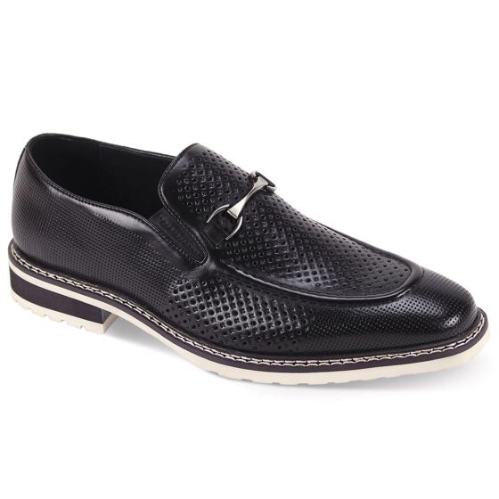 Giovanni Men's Loafer Dress Shoe - Fashion Buckle