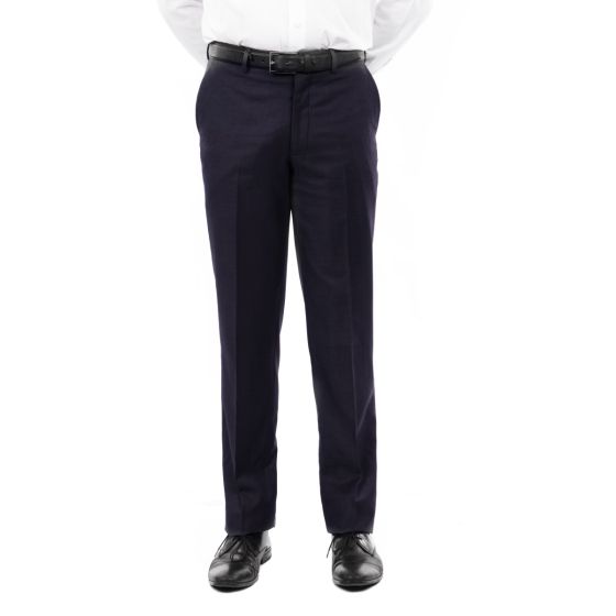 CCO Men's Outlet Flat Front Pants - Wool Slim Fit