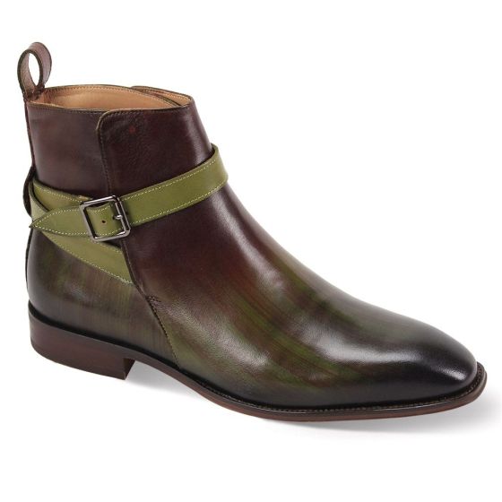 CCO Men's Outlet Leather Dress Boot - Leather Strap and Buckle