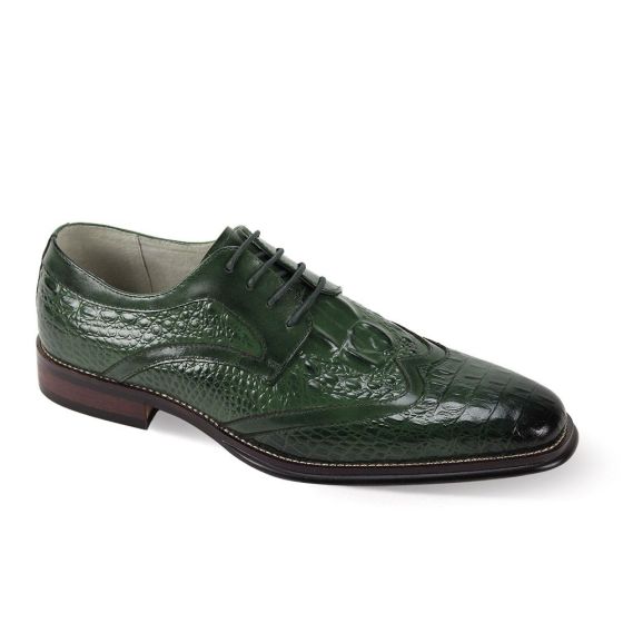 Giovanni Men's Outlet Leather Dress Shoe - Alligator Pattern