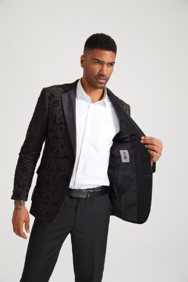 CCO Men's Outlet Hybrid Fit Sport Coat - Fashion Paisley