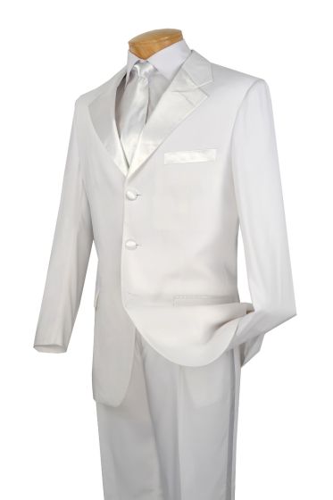 Vinci Men's Outlet 2 Piece Tuxedo - 3 Button Jacket in Microfiber