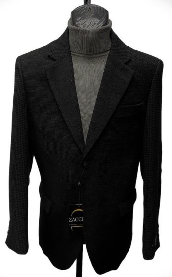 Zacchi Men's Fashion Sport Coat - Soft Waffle Texture Fabric