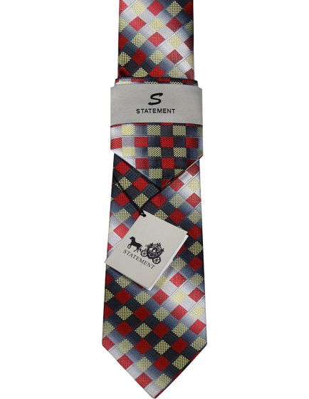 Statement Classic Tie Set- Checker