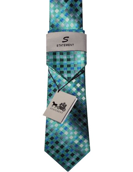 Statement Classic Tie Set- Windowpane