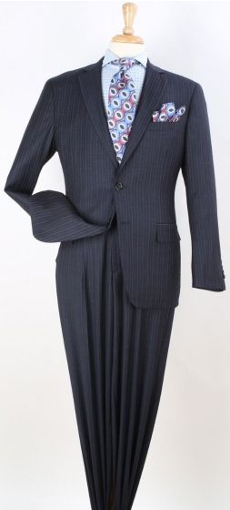 Apollo King Men's Outlet 2pc 100% Wool Fashion Suit - Exciting Color Design