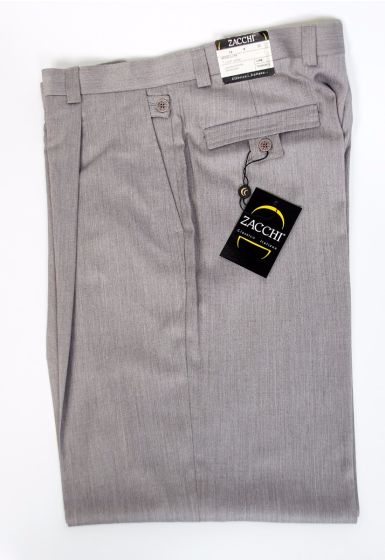 Zacchi Men's Wide Leg Pants - Classic Pleated Style