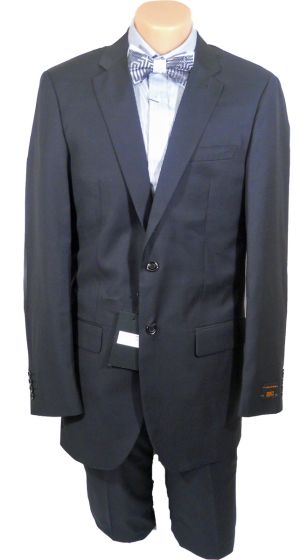 Apollo King Men's 100% Wool Fashion Suit - Extra Long Sizes