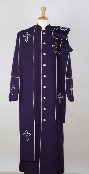 Tony Blake Men's Church Robe - Multiple Colors Available