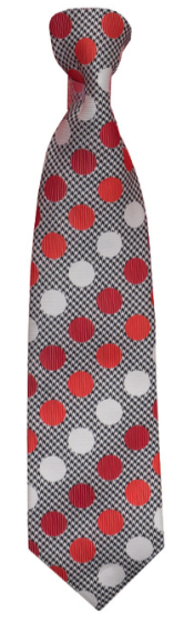 Karl Knox Men's French Cuff Shirt Set - Polkadot