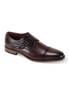 Giorgio Venturi Men's Leather Dress Shoe -  Fashion Buckle