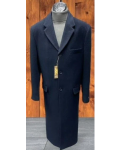 CCO Brady Men's Outlet Cashmere Blend Full Length Top Coat