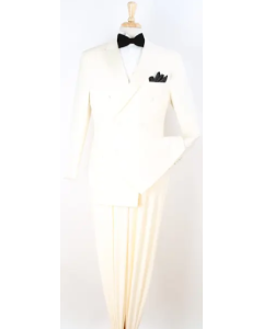 Royal Diamond Men's Outlet 2pc Fashion Tuxedo - Double Breasted