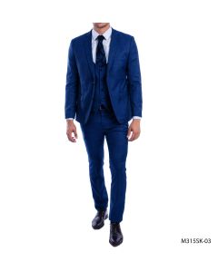 Sean Alexander Men's 3 Piece Executive Suit - U Vest