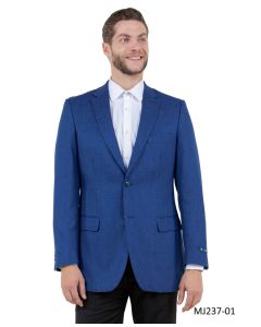 Tazio Men's Classic Fashion Sport Coat - Solid Texture