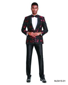 CCO Men's Outlet Classic Fashion Sport Coat - Light Floral Pattern