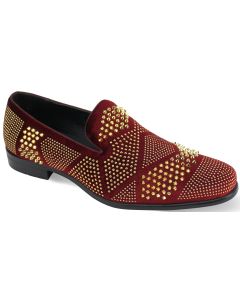 CCO Men's Fashion Dress Shoes - Geometric Spikes