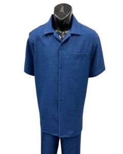 Dreams by Zacchi Men's 2 Piece Walking Suit - Detailed Pic Stitching