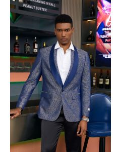 CCO Men's Outlet Hybrid Fit Sport Coat - Textured Paisley