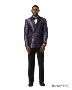 Stacy Adams Men's Hybrid Fit Sport Coat - High Fashion Pattern