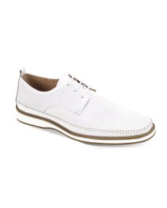 Giovanni Men's Leather Dress Shoe - Moc Toe Lace