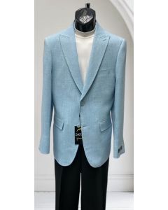 Zacchi Men's Fashion Sport Coat - Hopsack Blazer