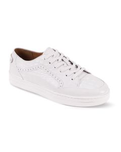 Giovanni Men's Leather Sneaker Shoe - Alligator Style