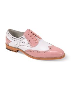 Giovanni Men's Leather Dress Shoe - Wingtip Style