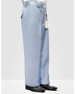 Statement Men's Outlet 100% Wool Pant - Pleated Wide Leg