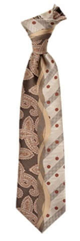 Karl Knox Men's French Cuff Shirt Set - Split Pattern