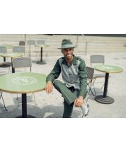 CCO Men's Long Sleeve 2 Piece Walking Suit - Textured Stripes