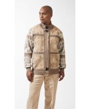 Silversilk Men's Sweater - Suede Patches