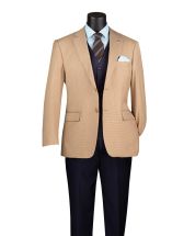 Vinci Men's Sport Coat - Houndstooth Pattern