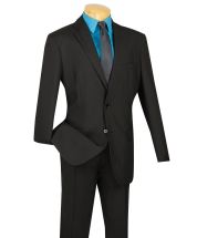 Carlo Lusso Men's 2 Piece Executive Suit - Solid Colors