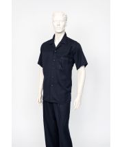 Zacchi Men's Wide Leg 2 Piece Walking Suit - Chest Pocket