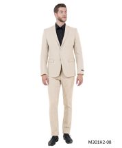 Tazio Men's 2 Piece Executive Suit - Bold Colors