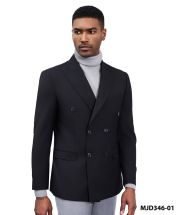 Zegarie Men's Classic Fashion Sport Coat - Double Breasted