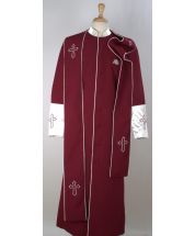 Tony Blake Men's Outlet Church Robe with Stole - Pastor Church Robe