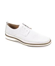 Giovanni Men's Leather Dress Shoe - Moc Toe Lace