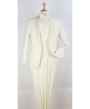 Royal Diamond Men's 3pc Fashion Tuxedo - Bold Solid Colors