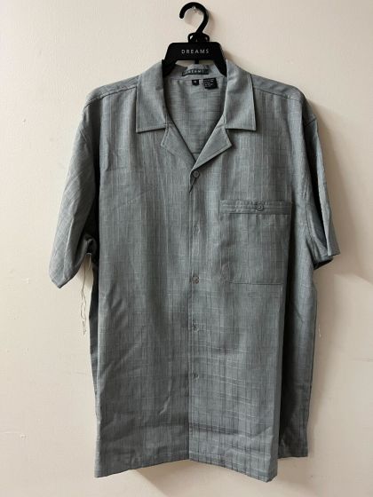 Dreams by Zacchi Men's Wide Leg 2 Piece Walking Suit - Windowpane Texture