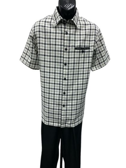 Dreams by Zacchi Men's 2 Piece Walking Suit - Plaid